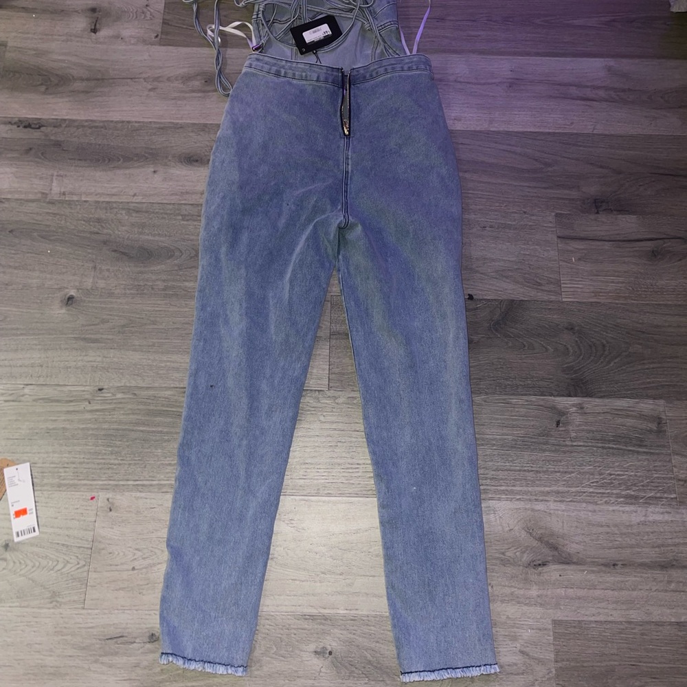 Denim jumpsuit